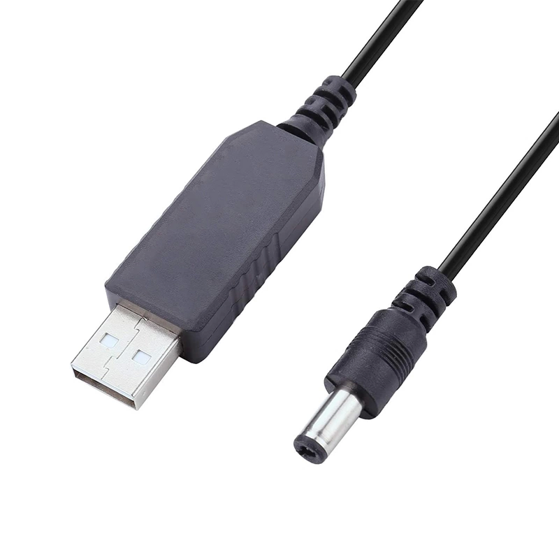 Pm-21568 Usb To Dc 5.5*2.5 Mm Uçlu 9 Volt 1 Amper 5 Voltu-9 Volta Çevirici Adaptör