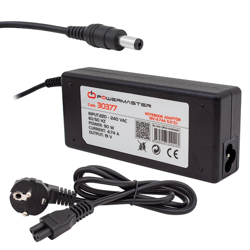 Pm-30377 19 Volt - 4.74 Amper 5.5*2.1 Mm Uçlu Adaptör Acer Notebook