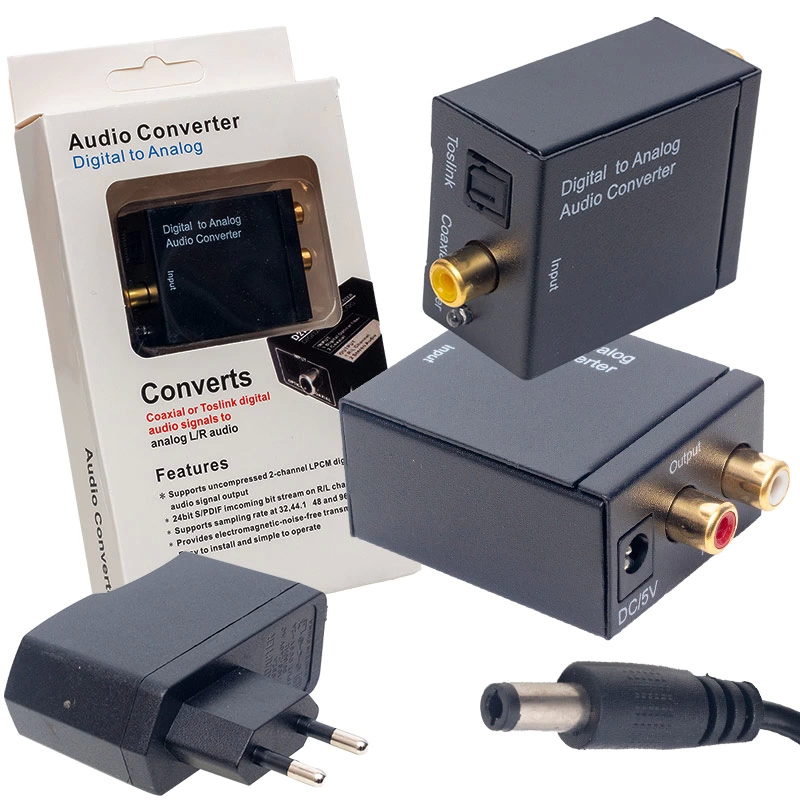 Pm-32145 Optik To Rca Çevirici Adaptörlü