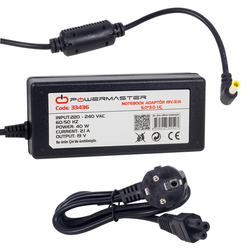 Pm-33436 19 Volt - 2.1 Amper 5.0*3.0 Mm Uçlu Adaptör Samsung Notebook