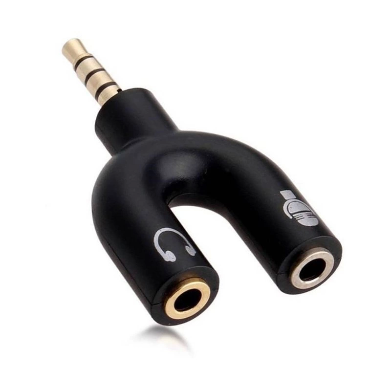 Pm-4318 3.5 Mm Stereo Erkek Kulaklık + Hoparlör Dişi Çoklayıcı Jack