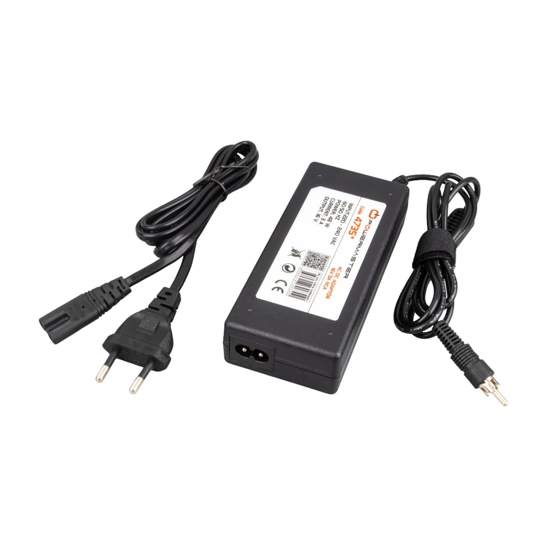 Pm-4735* 16 Volt - 3 Amper Tos Fişli Rca Santral Adaptörü