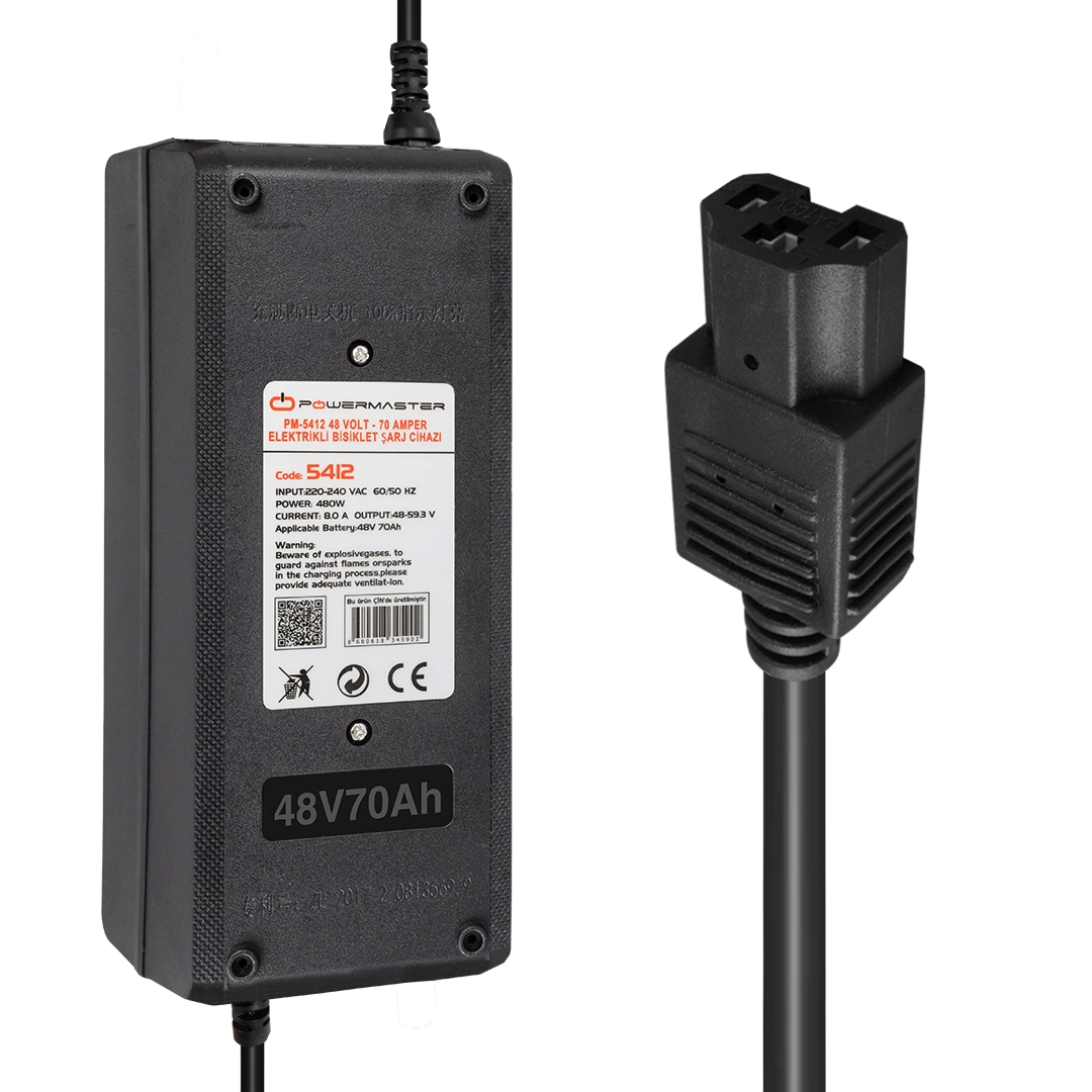 Pm-5412 48 Volt - 70 Amper Elektrikli Bisiklet Şarj Cihazı