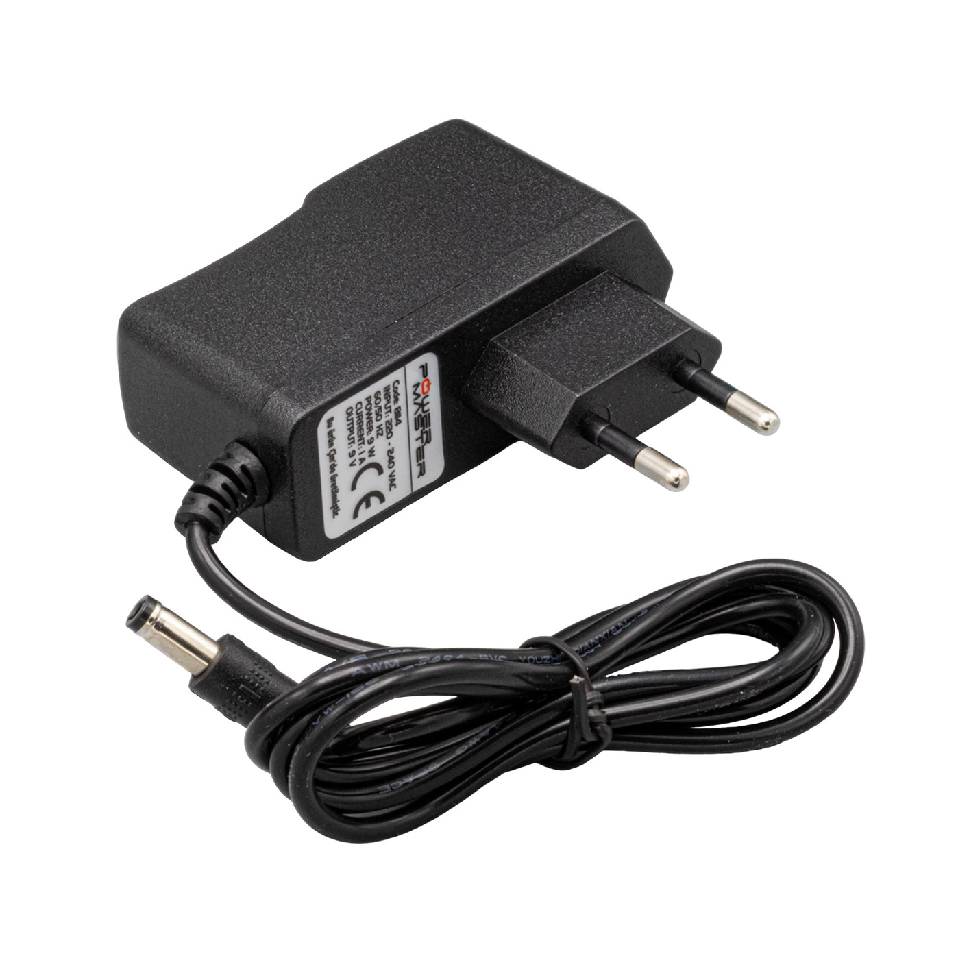 Pm-8114 9 Volt - 1 Amper 5.5*2.5 Mm Uçlu Priz Tipi Adaptör