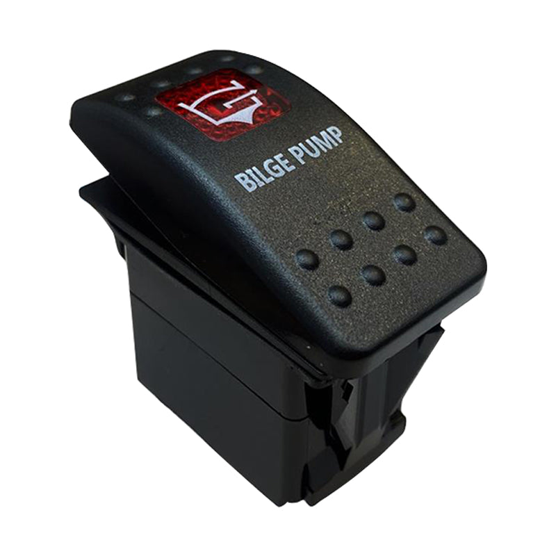 Pompa Işıklı 3P On-Off 12-24V Marın Swıtch (Ic-134M-S8)
