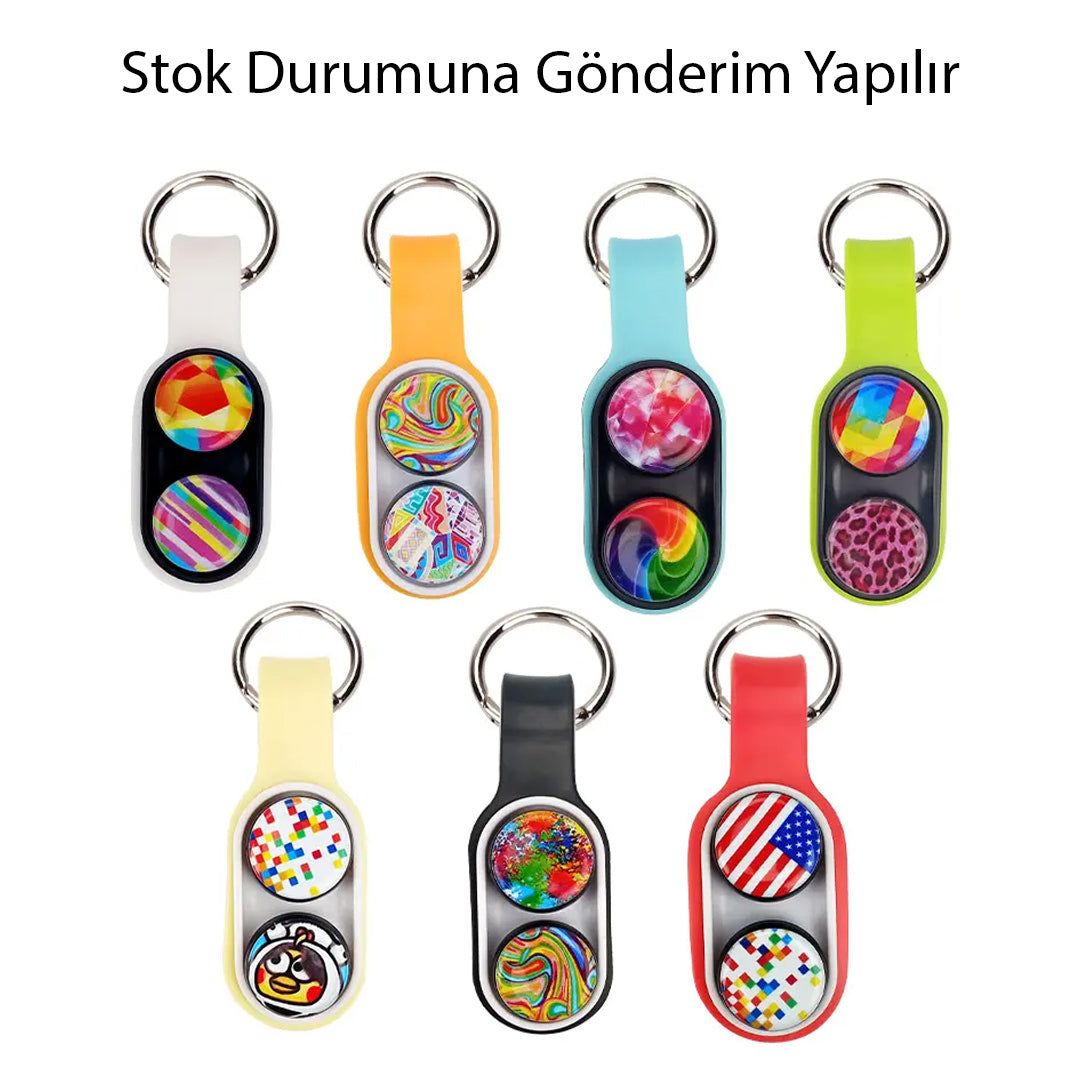 Poppuck Tri̇ck Magnet Fi̇dget Parmak Stres Spi̇nner