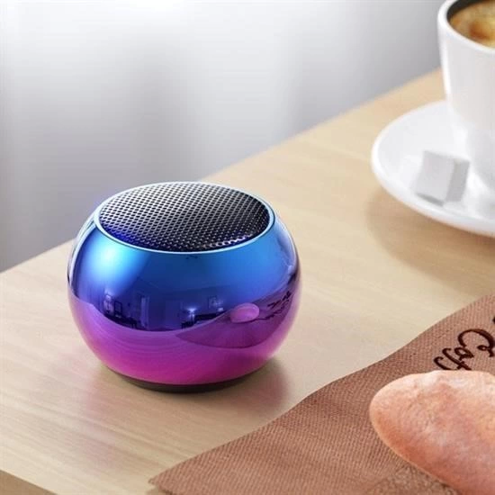 Portatif Taşınabilir Bass Ses Topu Bombası Mini Kablosuz Wireless Bluetooth Hoparlör Speaker