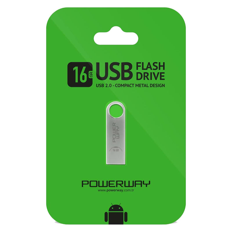 16 GB METAL USB 2.0 FLASH BELLEK (4620)