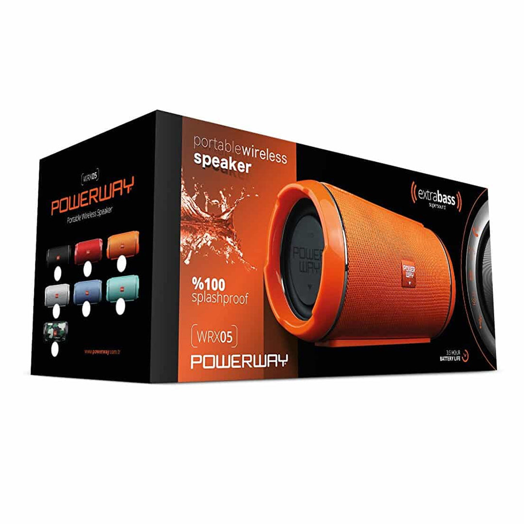 Powerway Wrx-05 Usb*sd*bluetooth özelli̇kli̇ Wireless Portati̇f Speaker