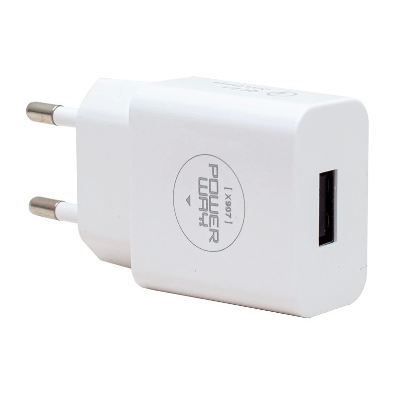 Powerway X-907 5 Volt 2100 Ma Hızlı Şarj Başlık Adaptörü + Iphone Kablo Dahil