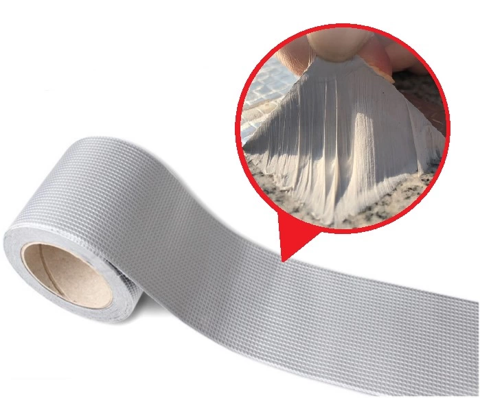 Pratik 5 Metre X 10cm Çamur Bant Alüminyum İzolasyon Tamir Çatlak Bantı