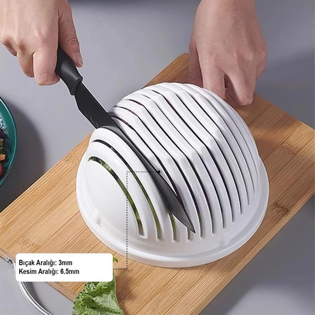 Pratik Meyve Sebze Salata Dilimleyici Kesici