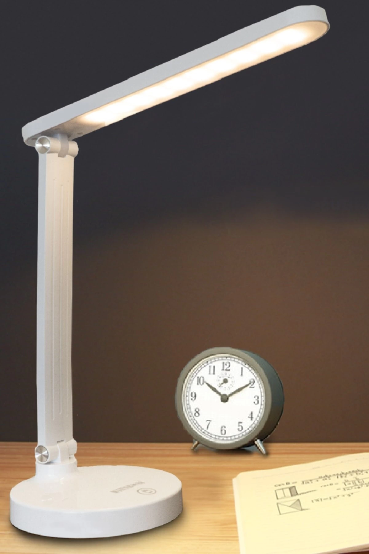 Ps-1912 Şarjlı 40 Led Çalışma Okuma Işığı Kademeli Masa Lambası Ayarlanabilir Renk Tonu Ve Parlaklı