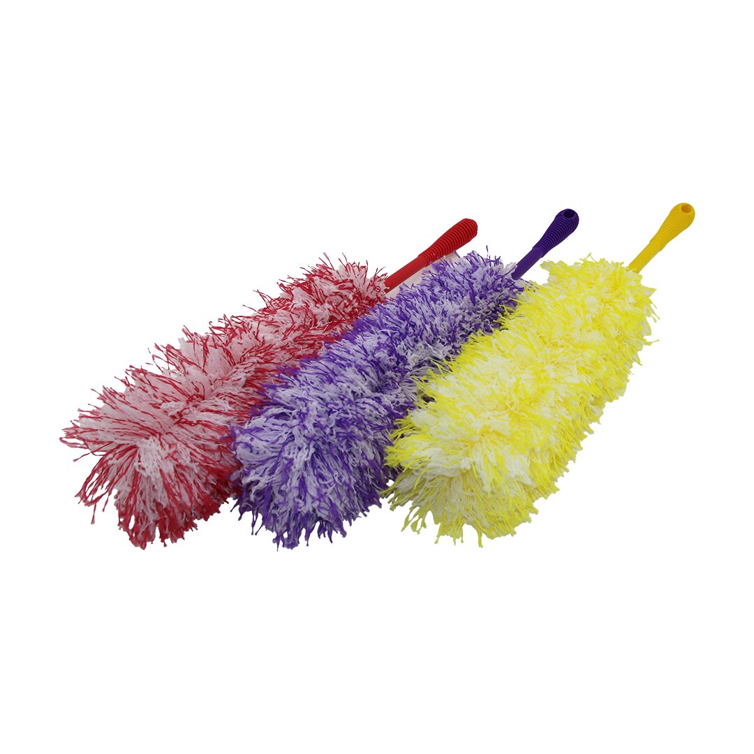 Renkli̇ İp  Toz Alma Püskülü   Püskül=36 Cm + Renkli̇ Plasti̇k Sap=19cm = 55cm  Brkt-910248