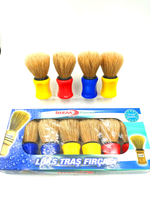 Renkli̇ Plasti̇k Sapli Sakal Firçasi