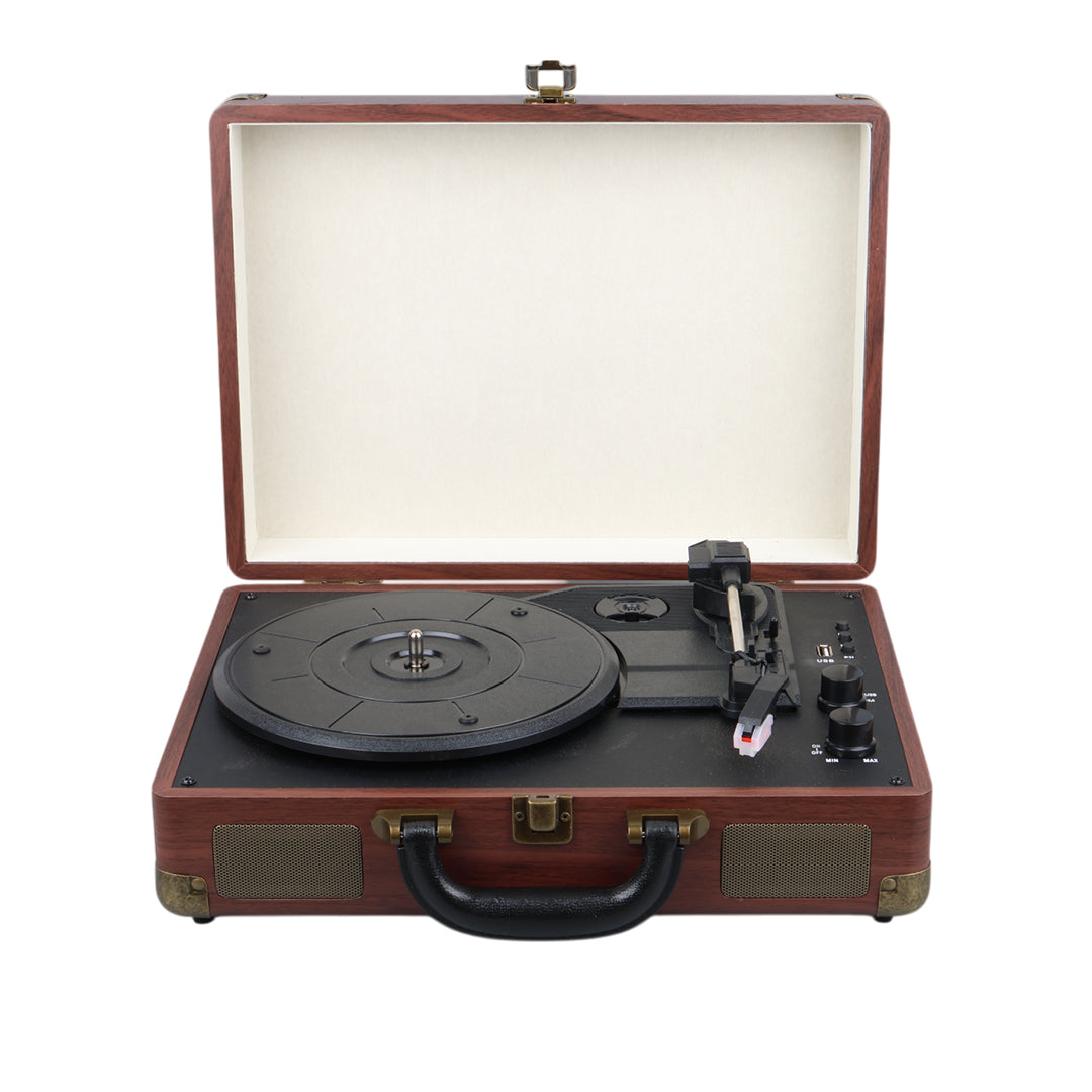 Retro Vi̇ntage çanta Pi̇kap - Radyo - Bluetooth - Usb Mp3 çalar 350x255x115mm