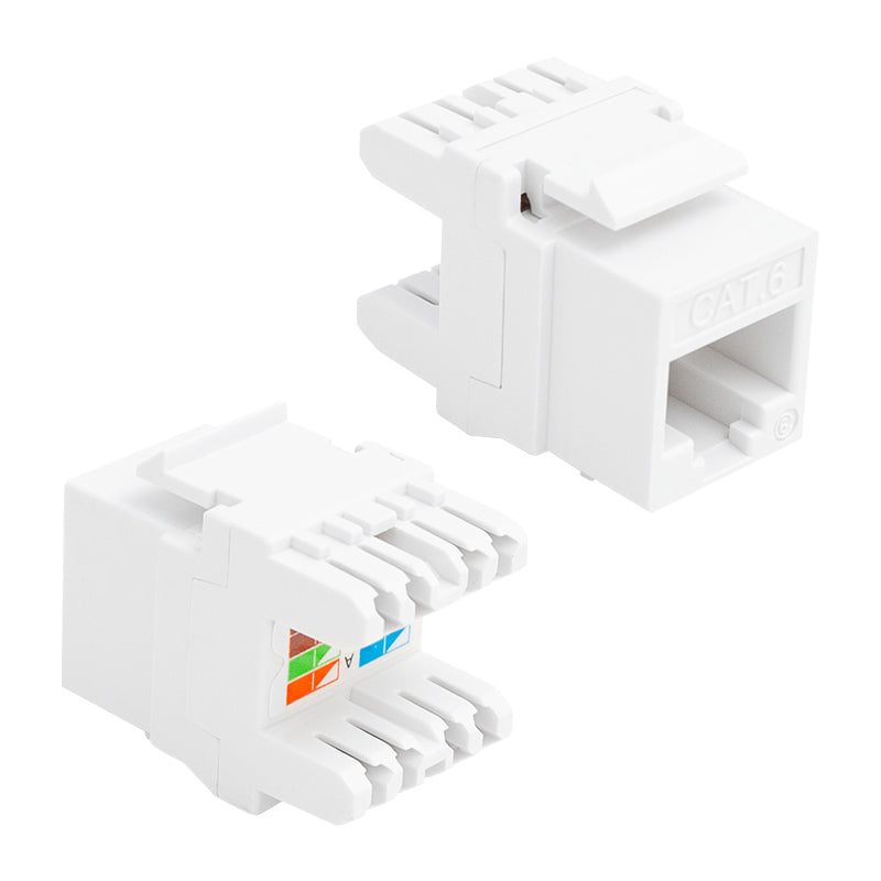 Rj 45 Cat6 Şase 180 Derece (Keystone Jack)
