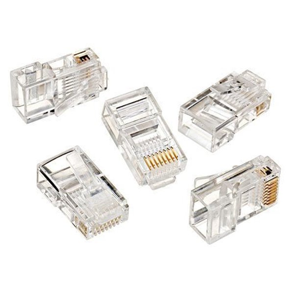 RJ45 Cat5/cat6 наконечник 8p8c в упаковке