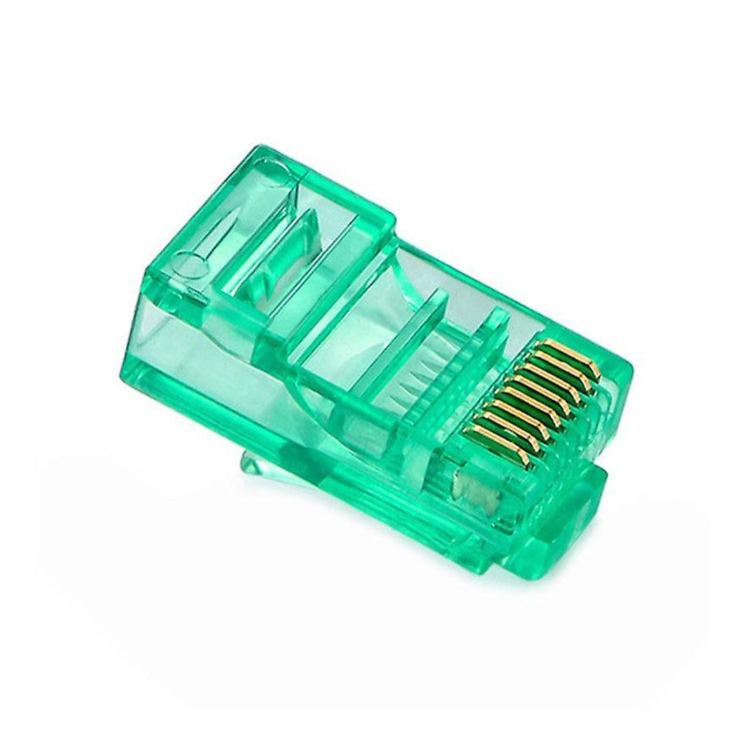Розетка RJ45 Cat6 8p/8c зеленая 