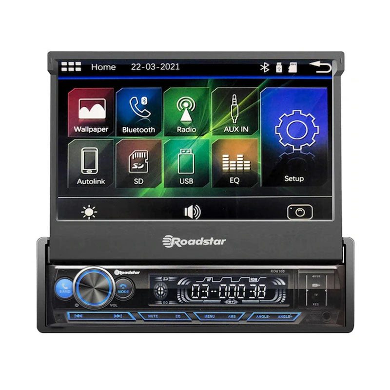 ROADSTAR RD-6100 4X50W 7 INCH INDASH BLUETOOTHLU MULTİMEDYA OTO TEYP (4620)