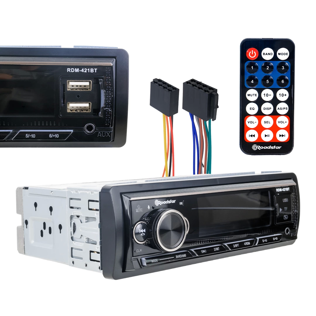 Roadstar Rdm-421bt 2xusb/sd/fm/aux/bt Mekaniksiz Oto Teyp 4x50 Watt