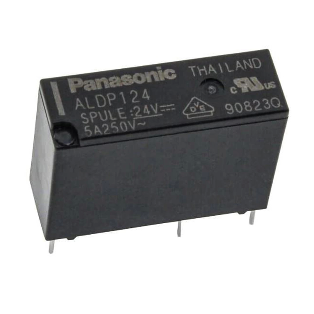 Комби-реле 5a 24vdc Aldp124w Panasonic 4 Pin 