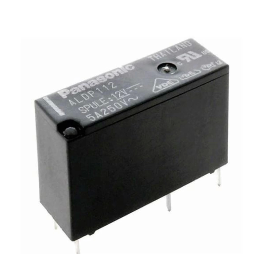 Комбинированное реле Aldp112w Panasonic Relay 5a 12v 4 Pin Panasonic 