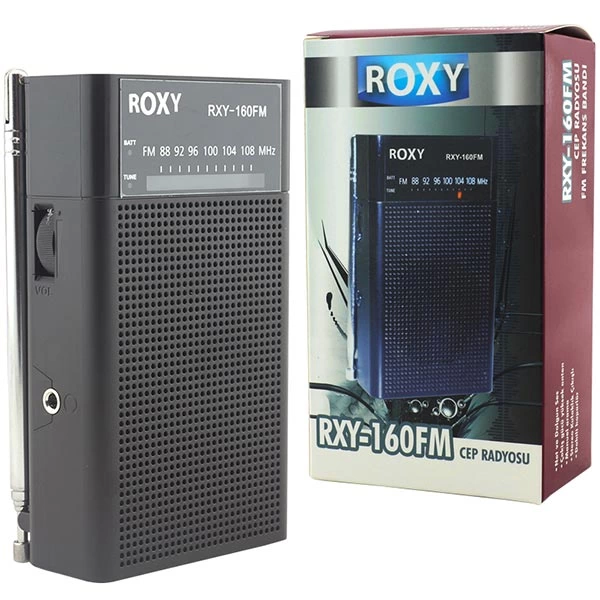 Roxy Rxy-160fm Cep Tipi Mini Analog Radyo