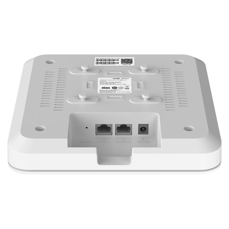 Ruıjıe Reyee Rg-rap2200f Ac1300 Dual Band 2.4 Ghz 400 Mbps/ 5 Ghz 867 Mbps Ic Ortam Tavan Tip Access Poınt