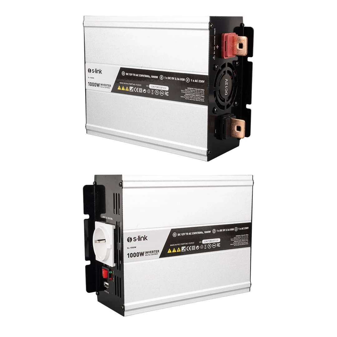 S-lınk Sl-1000w 12 Volt - 1000 Watt Inverter