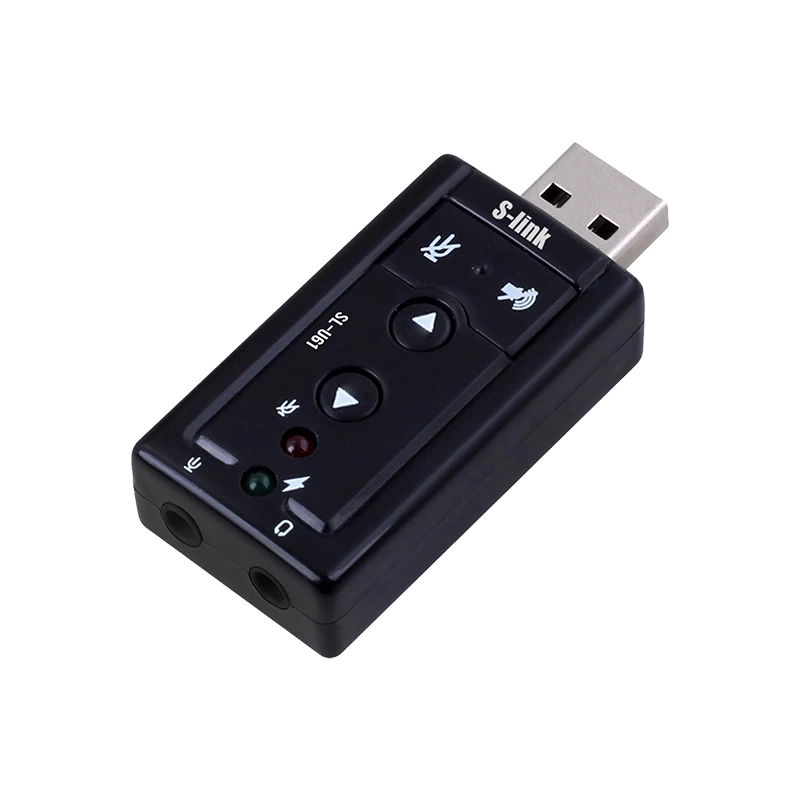 S-lınk Sl-u61 Usb Ses Kartı 2.0 Çevirici Adaptör