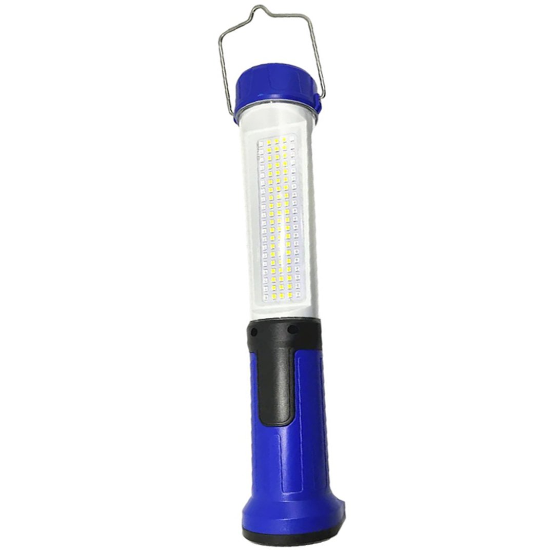 şarjli 30 Beyaz + 20 Mavi̇-kirmizi Smd Led / 55 Cob Ledli̇ 5 Modlu çalişma Lambasi Hk-802