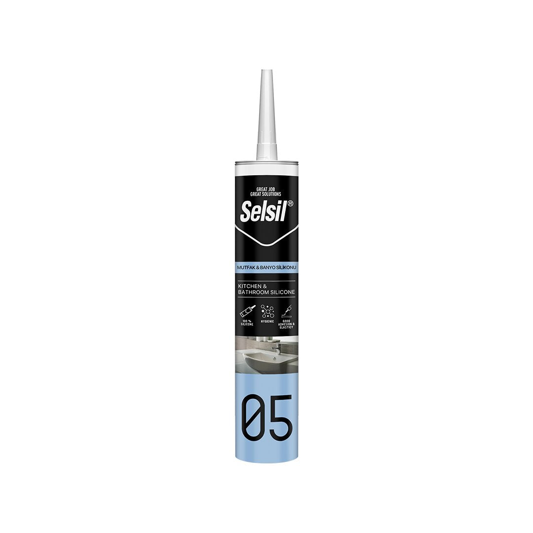 Selsi̇l 05 şeffaf Mutfak Ve Banyo Si̇li̇kon 280ml