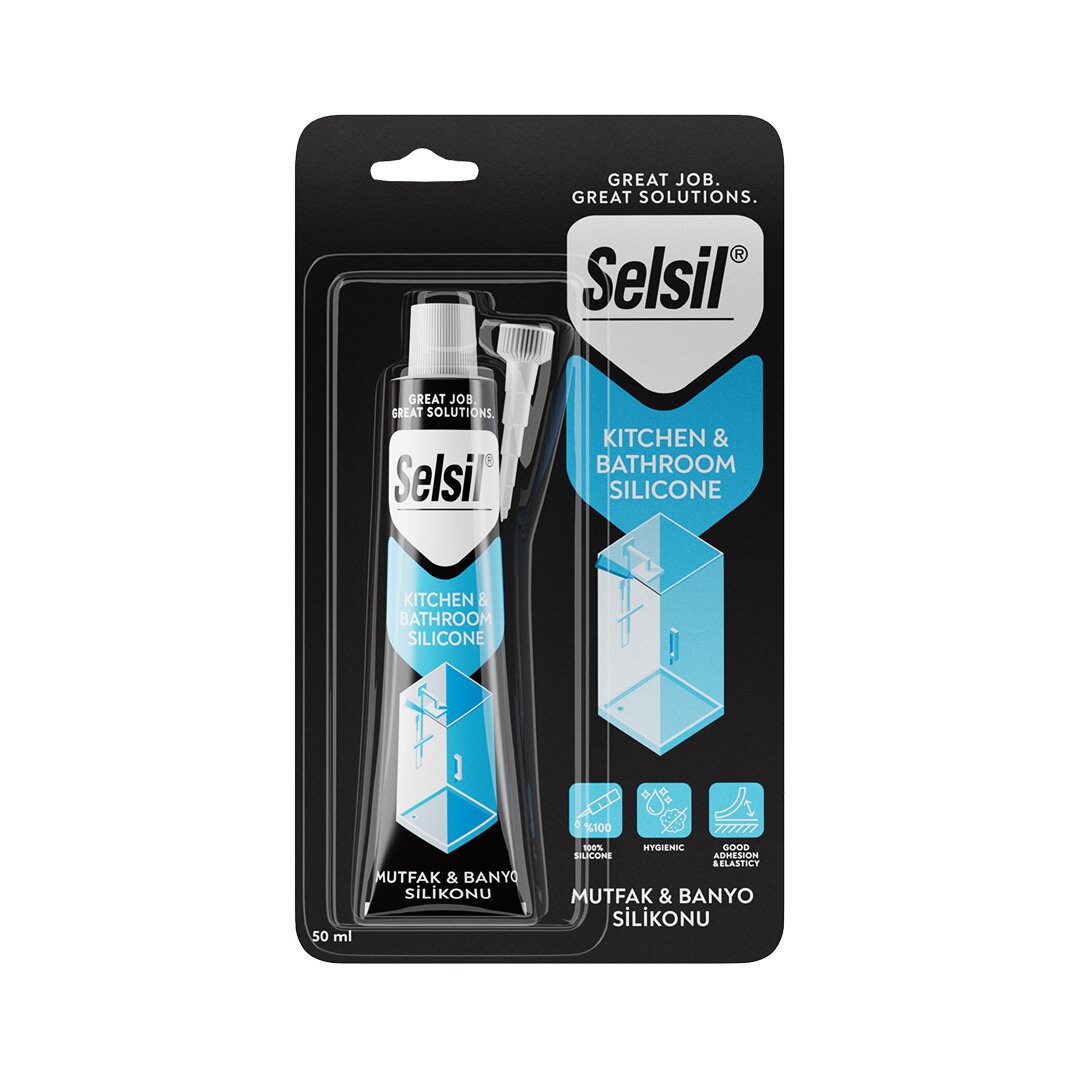 Selsi̇l Shower Cabi̇n Duşkabi̇ni̇ Si̇li̇konu 50ml
