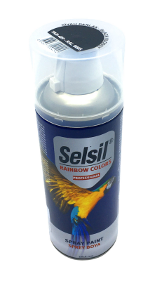 Selsi̇l Tab-429 Si̇yah Parlak Sprey Boya 400ml