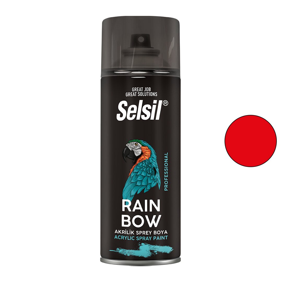 Selsi̇l Tab-419 Kirmizi Sprey Boya 400ml