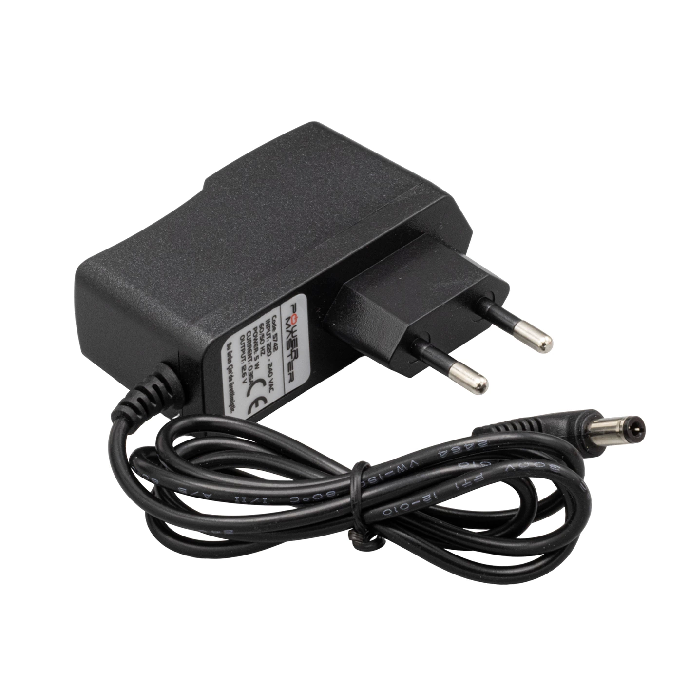 Senao Pm-5742 12.6 Volt - 0.35 Amper 5.5*2.5 Mm Uçlu Plastik Kasa Priz Tipi Adaptör