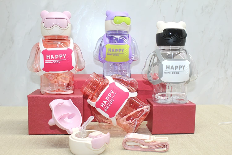 Sevimli 3d Desenli Su Matarası Bpa İçermez Alk3143