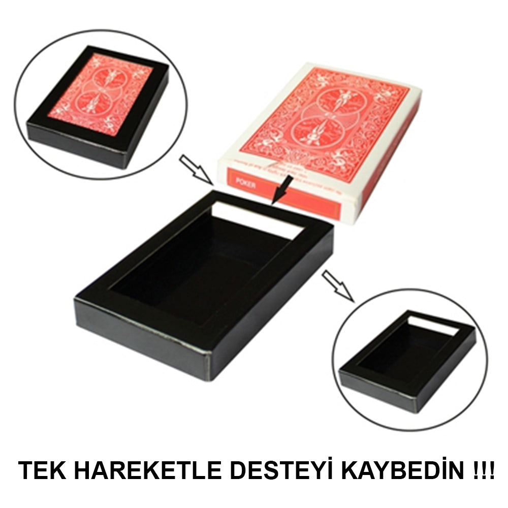 Sıhırlı Kaybolan Deste Oyun Kağıdı İlızyon Oyunu Kaybolan Kart
