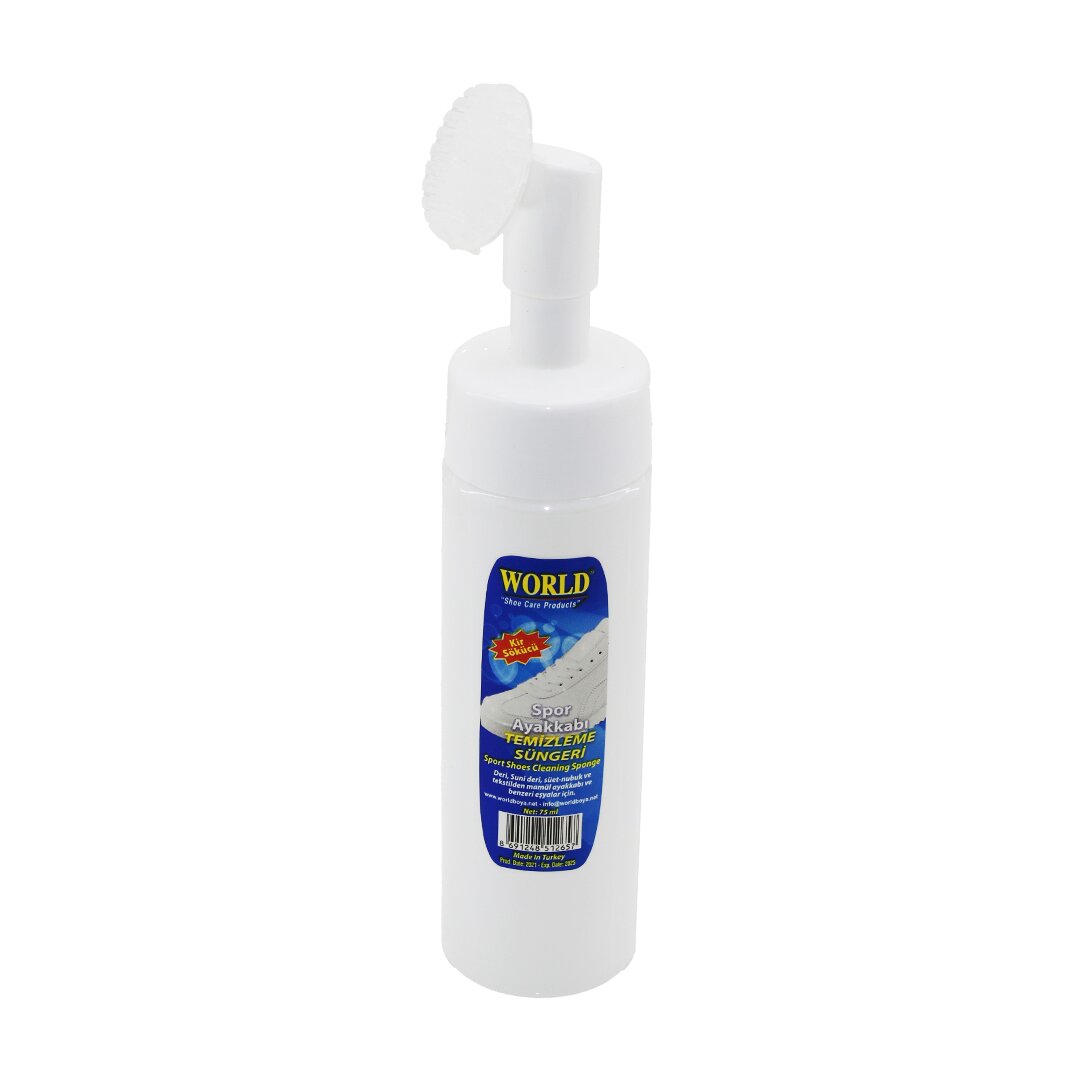 Si̇li̇kon Firça Başlikli - Pompali  Spor Ayakkabi Temi̇zleme  Köpük  200ml