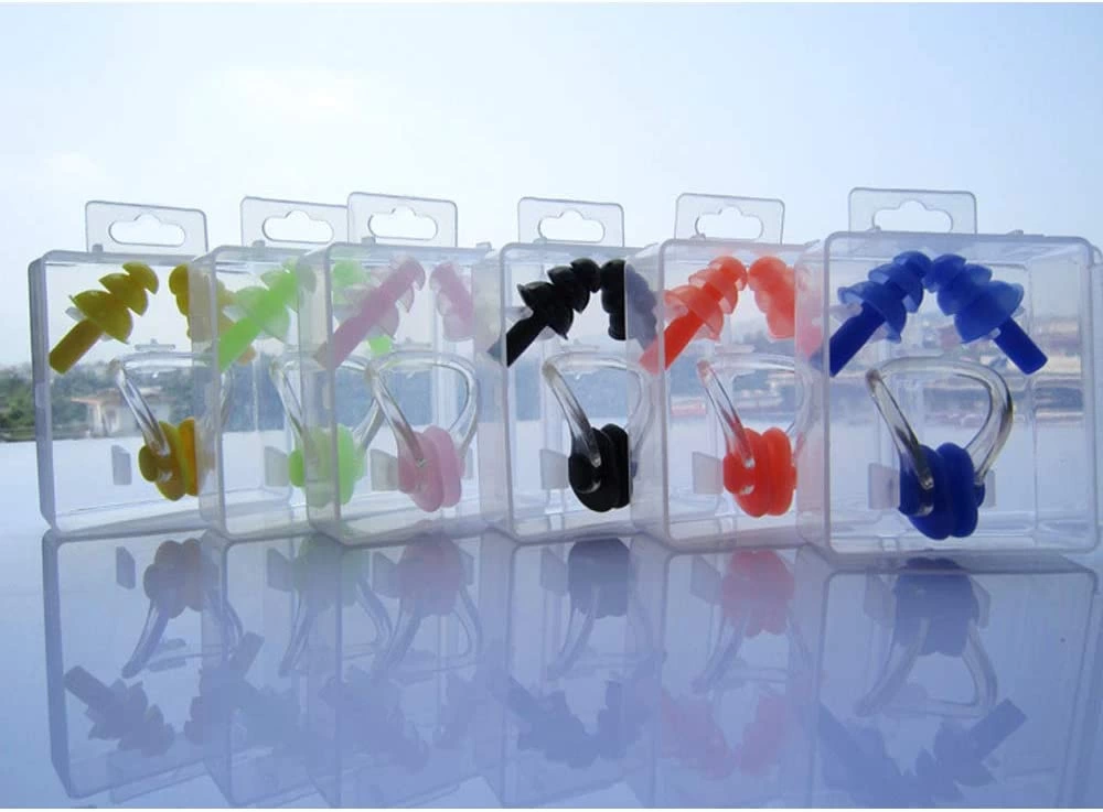 Silikon Su Geçirmez Kulak  Burun Tıkacı