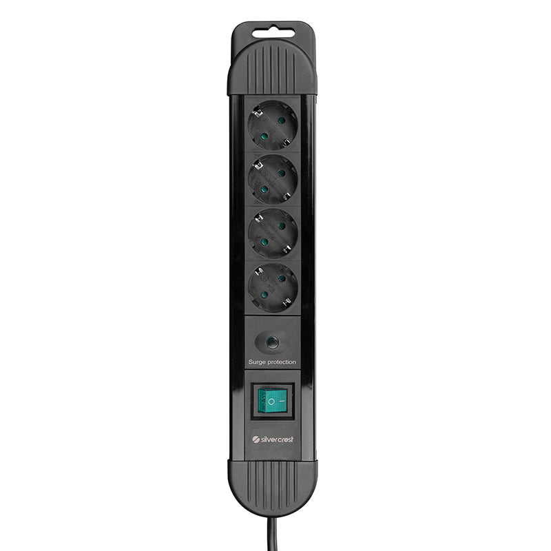 Sılver Crest Scks04 1.5M 900 Joule 4Lü Akım Korumalı Gri Priz