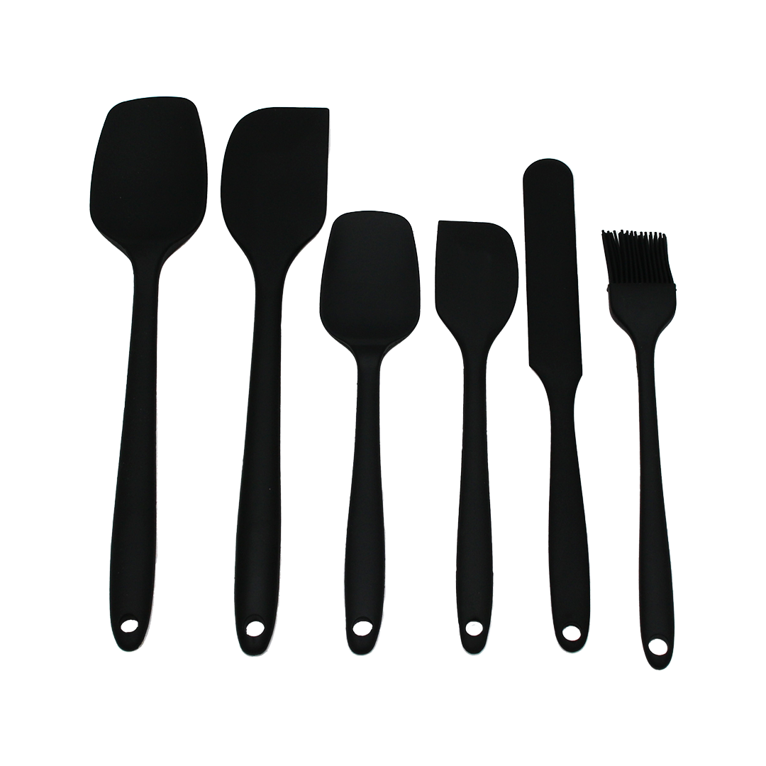 Siyah Silikon Mutfak Set