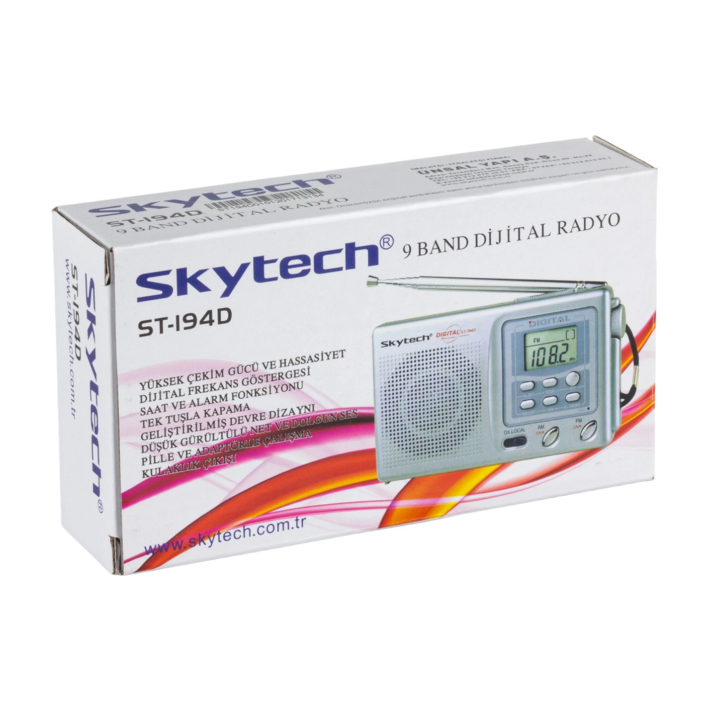 Skytech St-194d 9 Bant Dijital Fm Radyo