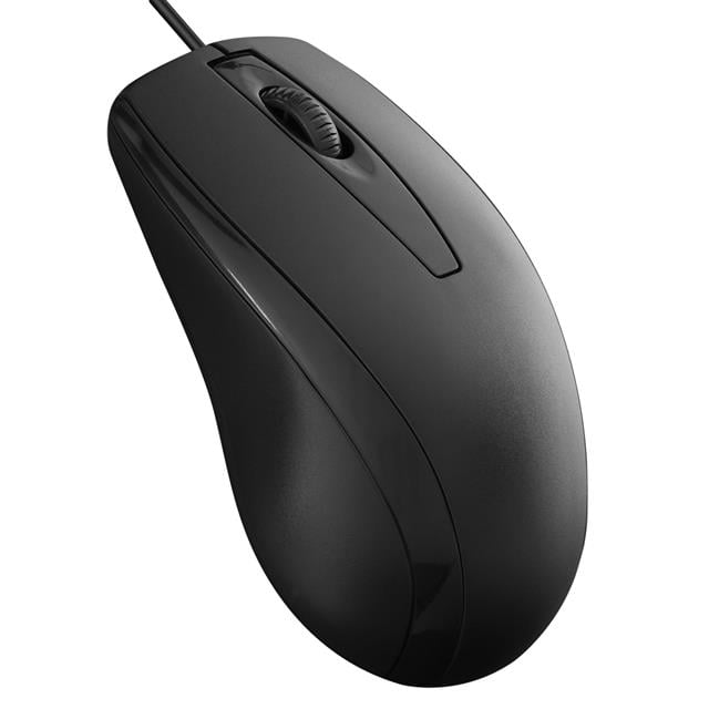 SM-207B Usb Siyah 1200 DPI Optik Kablolu Mouse