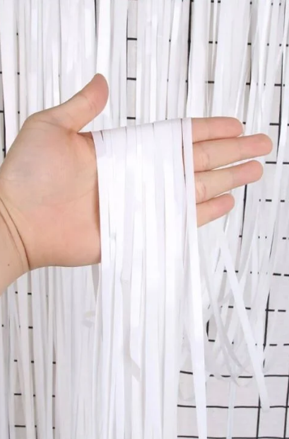 Soft Beyaz Renk Duvar ve Kapı Perdesi 90x200 cm