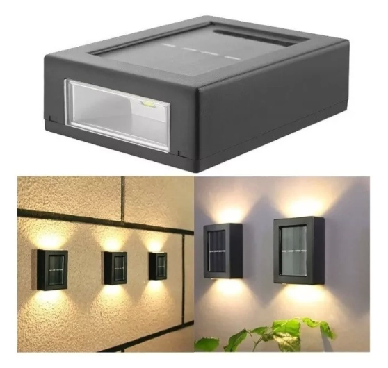 Solar 4 Ledli 11cm Duvar Aydınlatması Mz-309