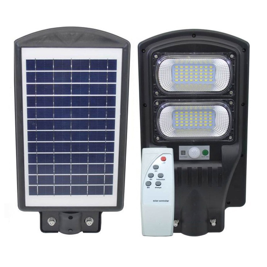 Solar Ledli̇ Kumandali 100 Watt Sokak Lambasi