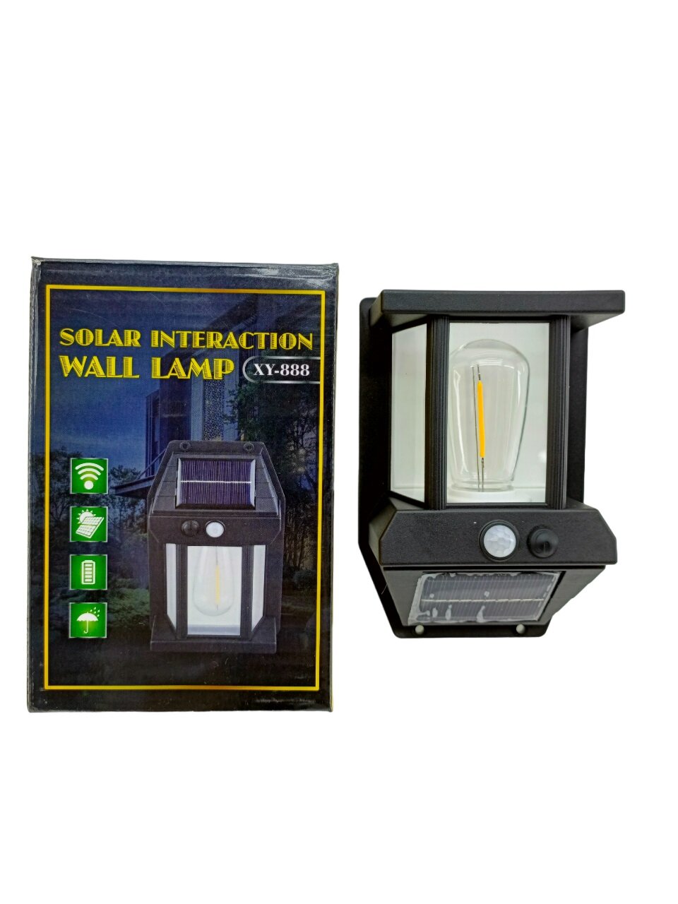 Solar - Sensörlü  Apli̇k Duvar Lambasi  Diş Mekan   5.5v - 1w - 1800mah