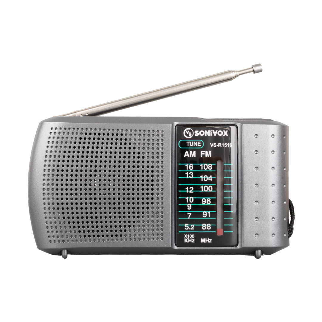 Sonıvox Vs-R1516 Gri Renk Analog Radyo  